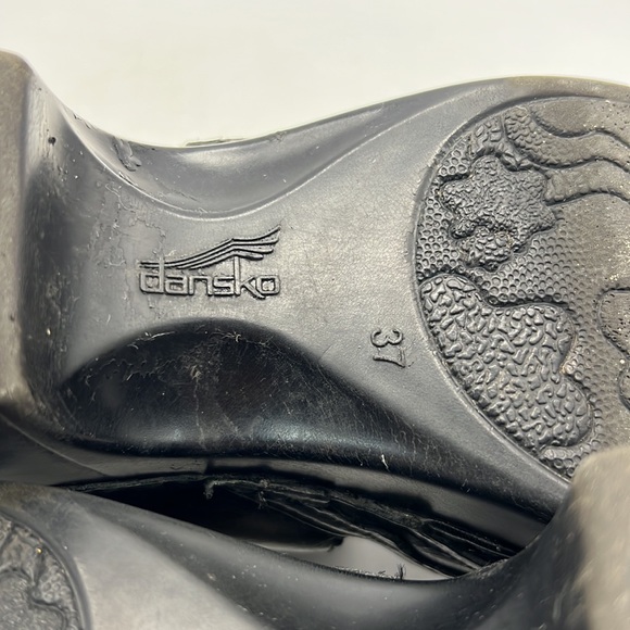 Dansko  Black Leather Mary Jane Style Shoes size eu 37 - Picture 9 of 11